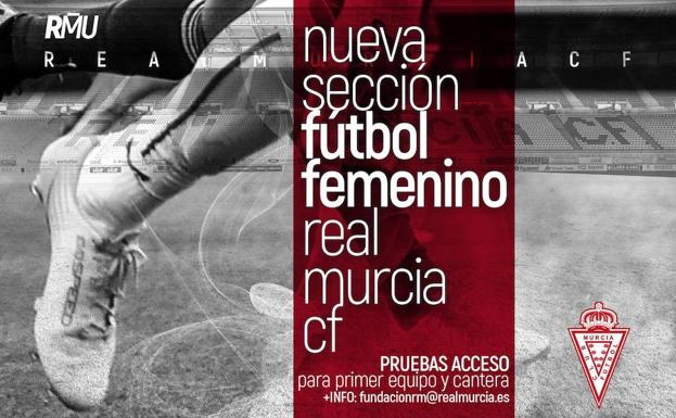 El Real Murcia contará con su propia sección femenina a partir de la próxima temporada