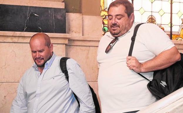 Raúl Moro y Pedro Contreras.