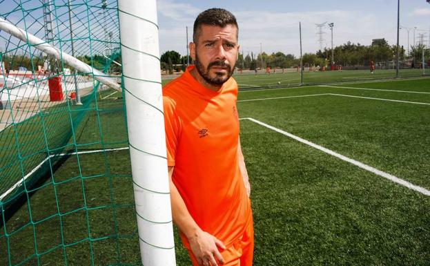 Víctor Curto, ayer, en las instalaciones de la Universidad de Murcia.