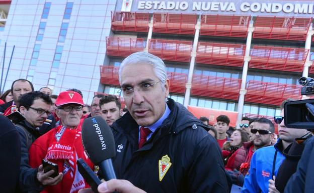 Mauricio García de la Vega en la concentración de peñistas del pasado 25 de marzo./Guillermo Carrión / AGM
