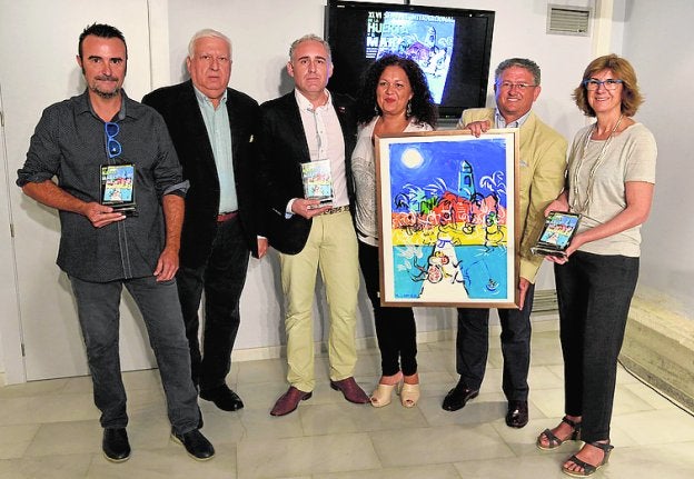 Sevilla, García, Botías, Olmos, Bastida y López-Briones. / Guillermo Carrión / AGM