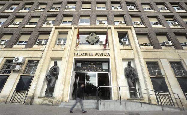 Fachada del TSJ de Murcia./Nacho García / AGM