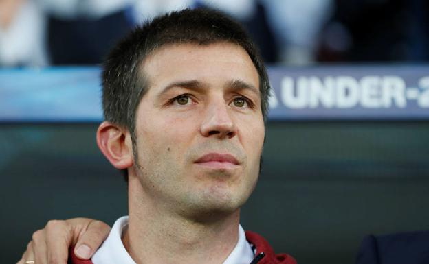 Albert Celades, seleccionador español sub-21.
