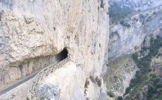 Boca del túnel.