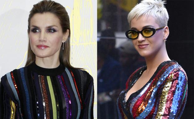 La Reina Letizia y Katy Perry./MujerHoy