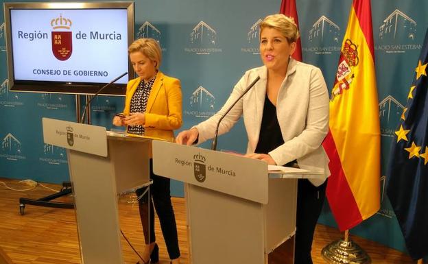 Adela Martínez-Cachá y Noelia Arroyo./Nacho García / AGM