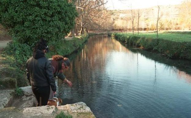 Estanque y paseo de las Fuentes del Marqués./