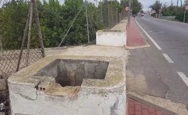 Un tramo del Camino de Tiñosa./Ahora Murcia