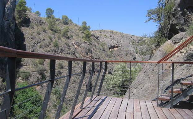 Vista desde la terraza.