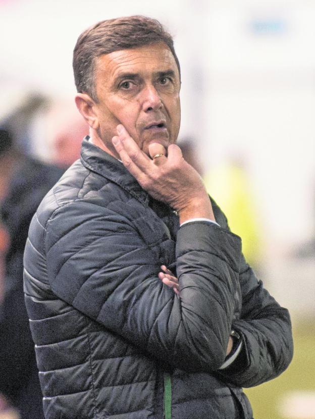 Campos, actual técnico del UCAM./Javier Carrión / AGM