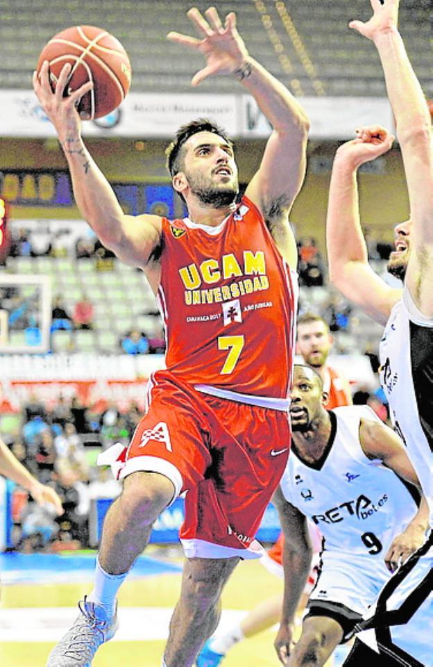 Campazzo, en su etapa en el UCAM Murcia./G. Carrión / AGM