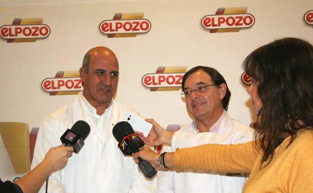 Presentación del acuerdo entre trabajadores y la empresa. /ElPozo