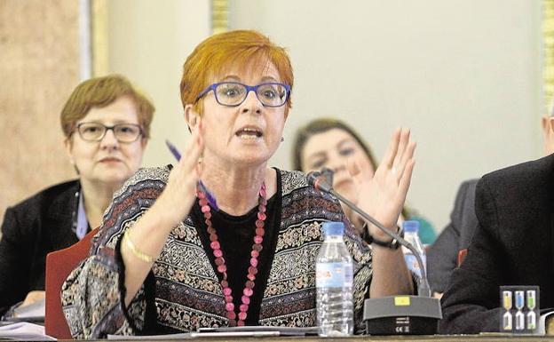 La concejala socialista Begoña García Retegui, en una fotografía de archivo./LV