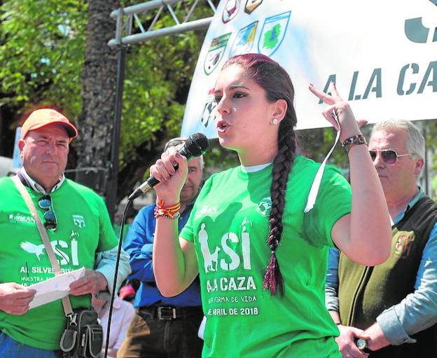 María Moreno, del sector joven de la Federación regional./N G.