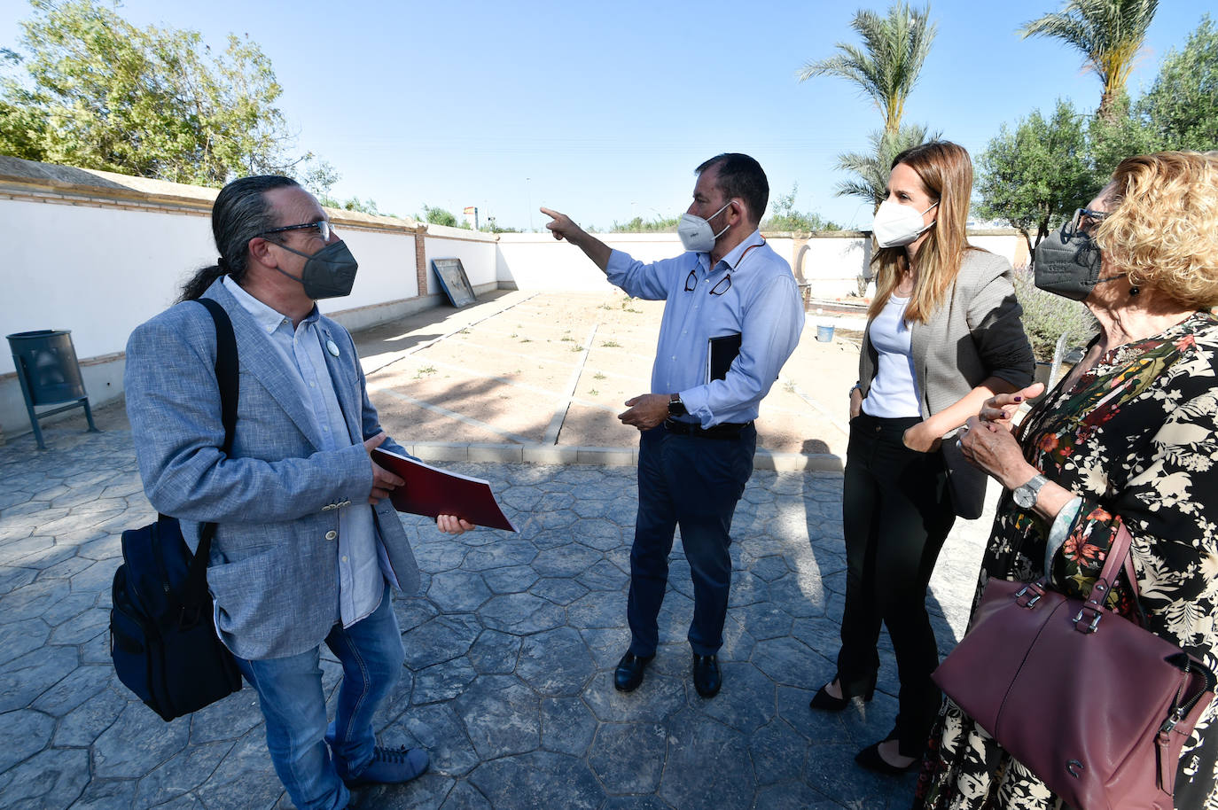 Fotos Concluyen las obras de ampliación del cementerio musulmán de