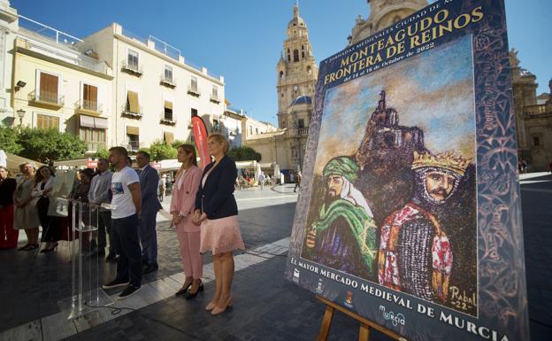 Presentación del cartel del evento, este viernes.