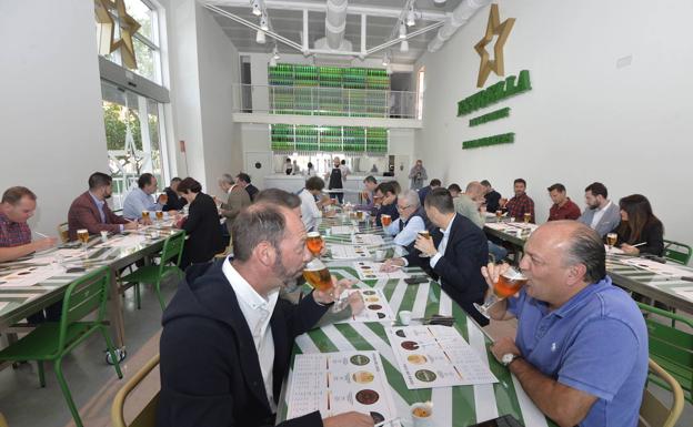 Cata en la Fábrica de Estrella Levante, en una imagen de archivo. 