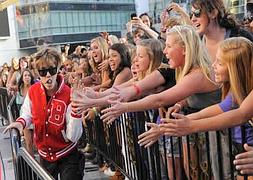 Justin Bieber celebra nuevo récord de seguidores en Twitter :: AP/