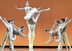 Los bailarines de la Compañía Nacional de Danza. :: S. M. Lario/AGM / Vídeo: Alfonso Martínez/