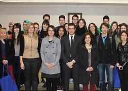 Recepción de los alumnos en el Consistorio. :: Ayto. Torre Pacheco/