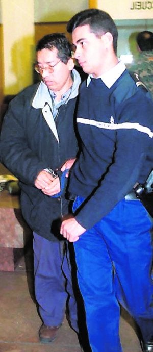 Palomino, conducido por un agente en 1997. :: LA VOZ DE ALMERÍA/