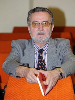 José Luna Borge, ayer en la UMU. ::
ALFONSO DURÁN/
