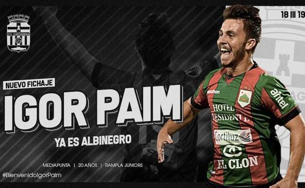 Igor Paim, incógnita brasileña para el ataque albinegro