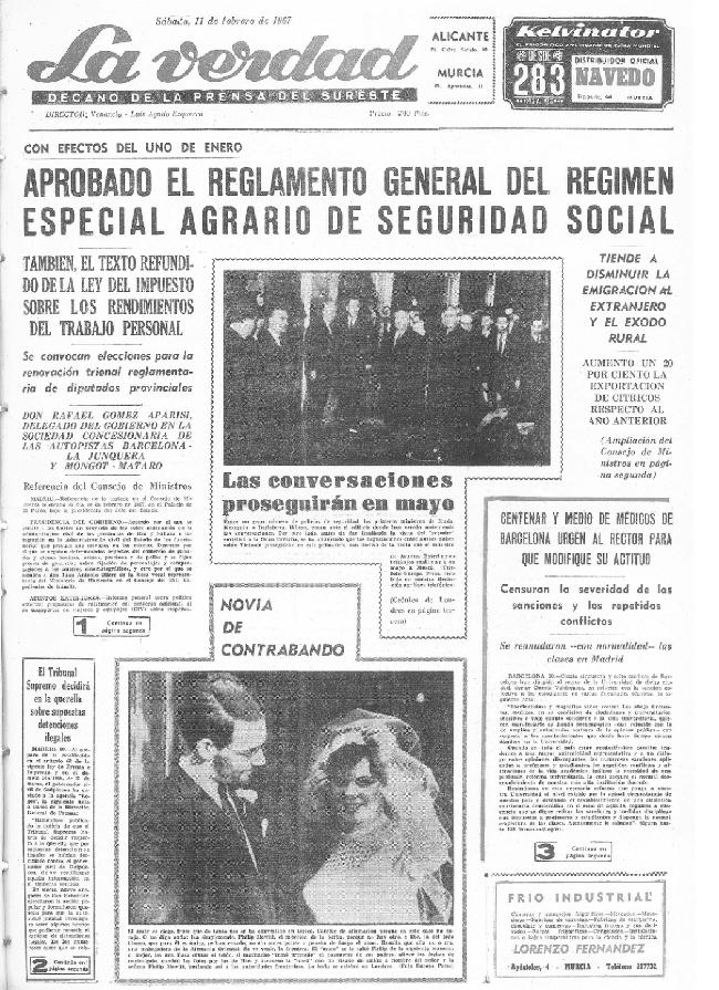 Tal día como hoy en 1967