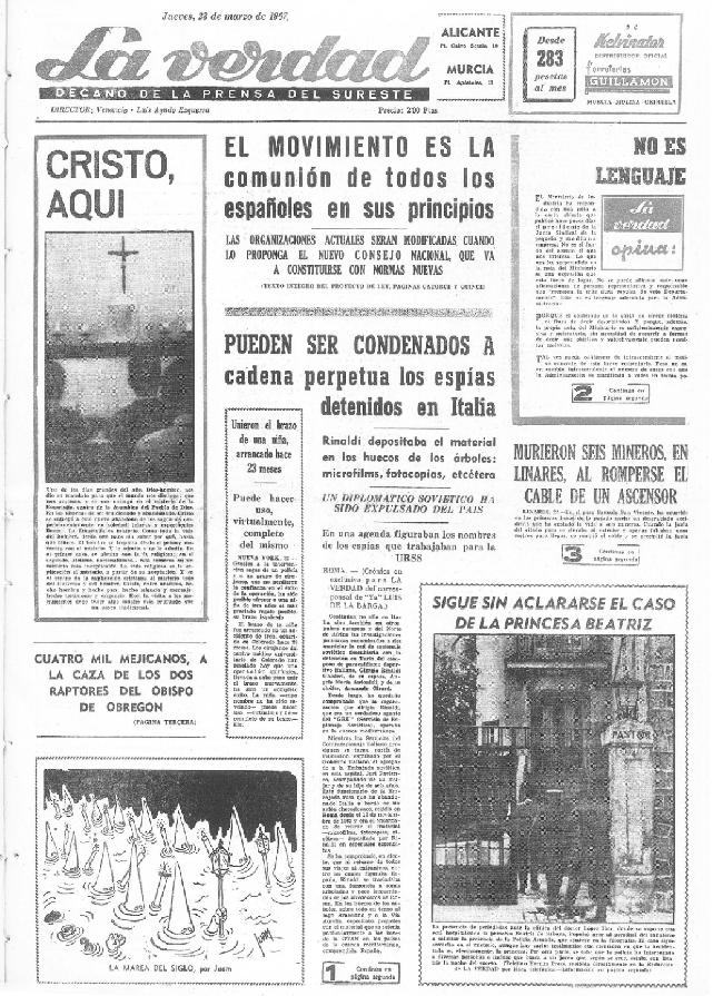 Tal día como hoy en 1967