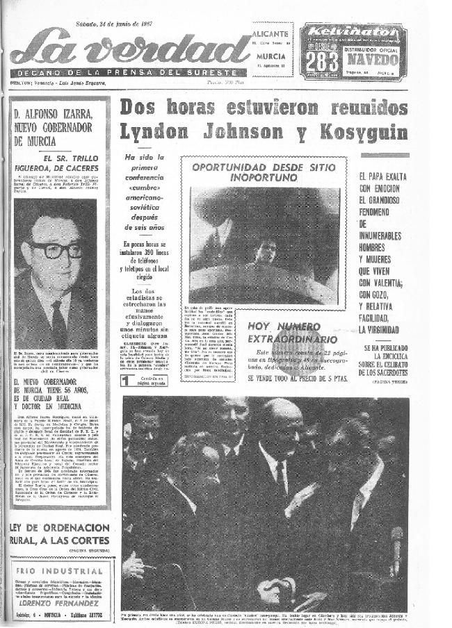 Tal día como hoy en 1967