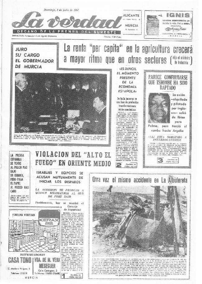 Tal día como hoy en 1967