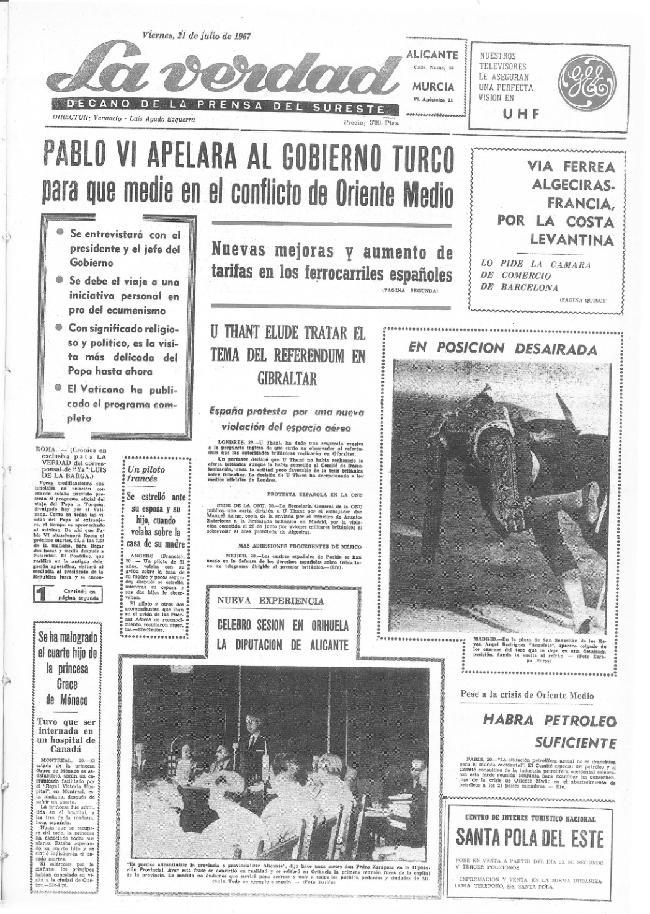 Tal día como hoy en 1967