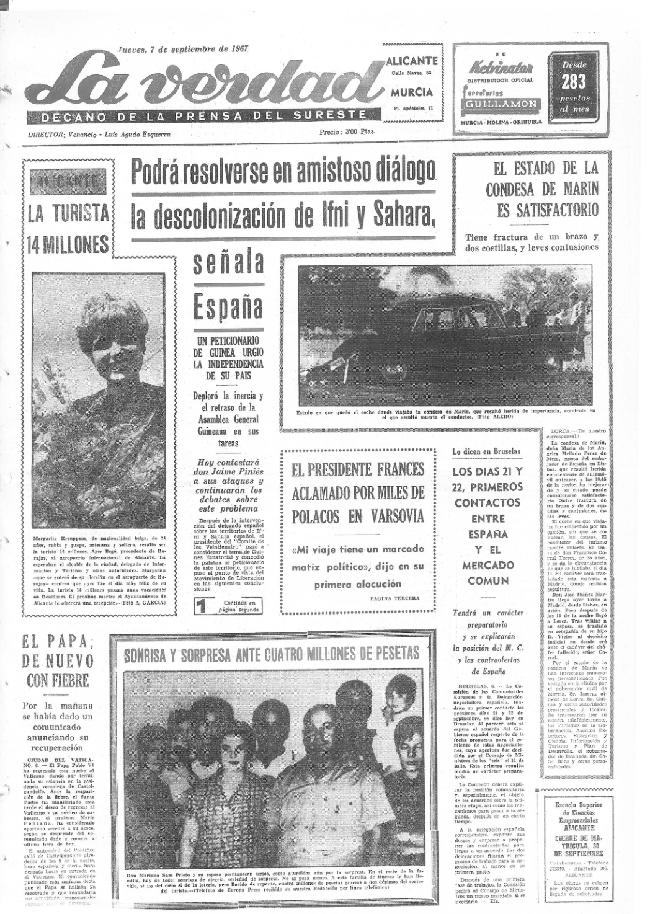 Tal día como hoy en 1967