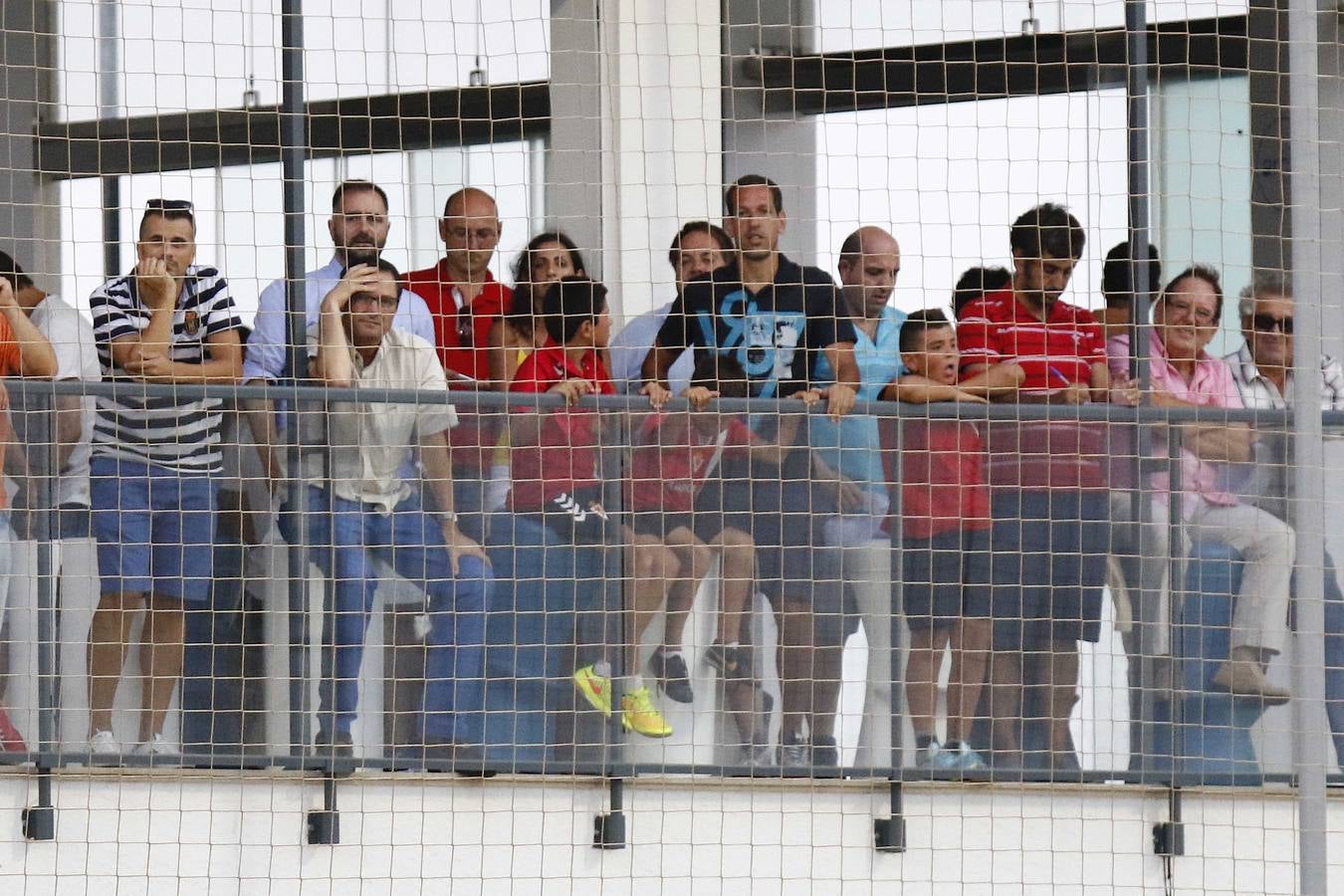 Las imágenes del derbi de pretemporada entre el Real Murcia y el Cartagena