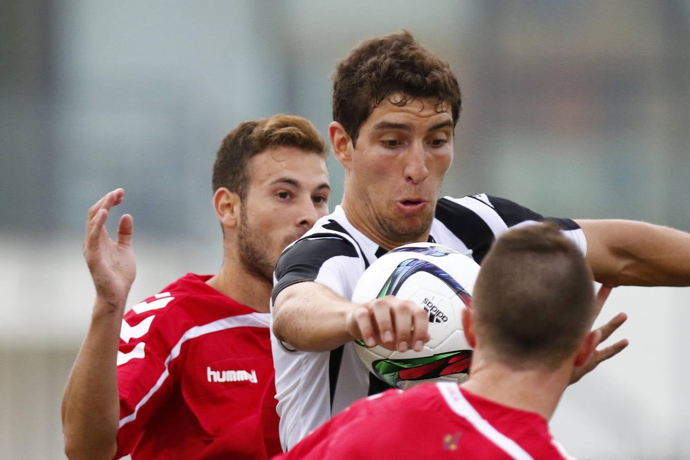 Las imágenes del derbi de pretemporada entre el Real Murcia y el Cartagena