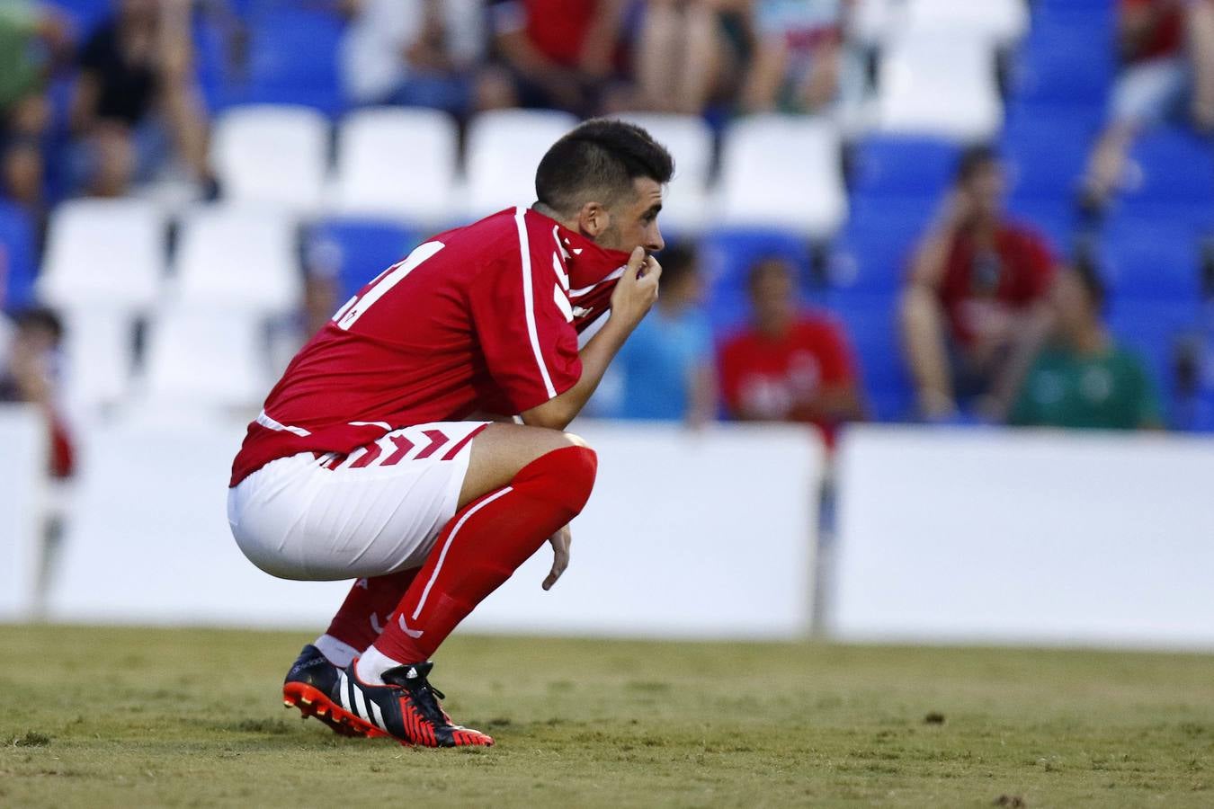 Las imágenes del derbi de pretemporada entre el Real Murcia y el Cartagena