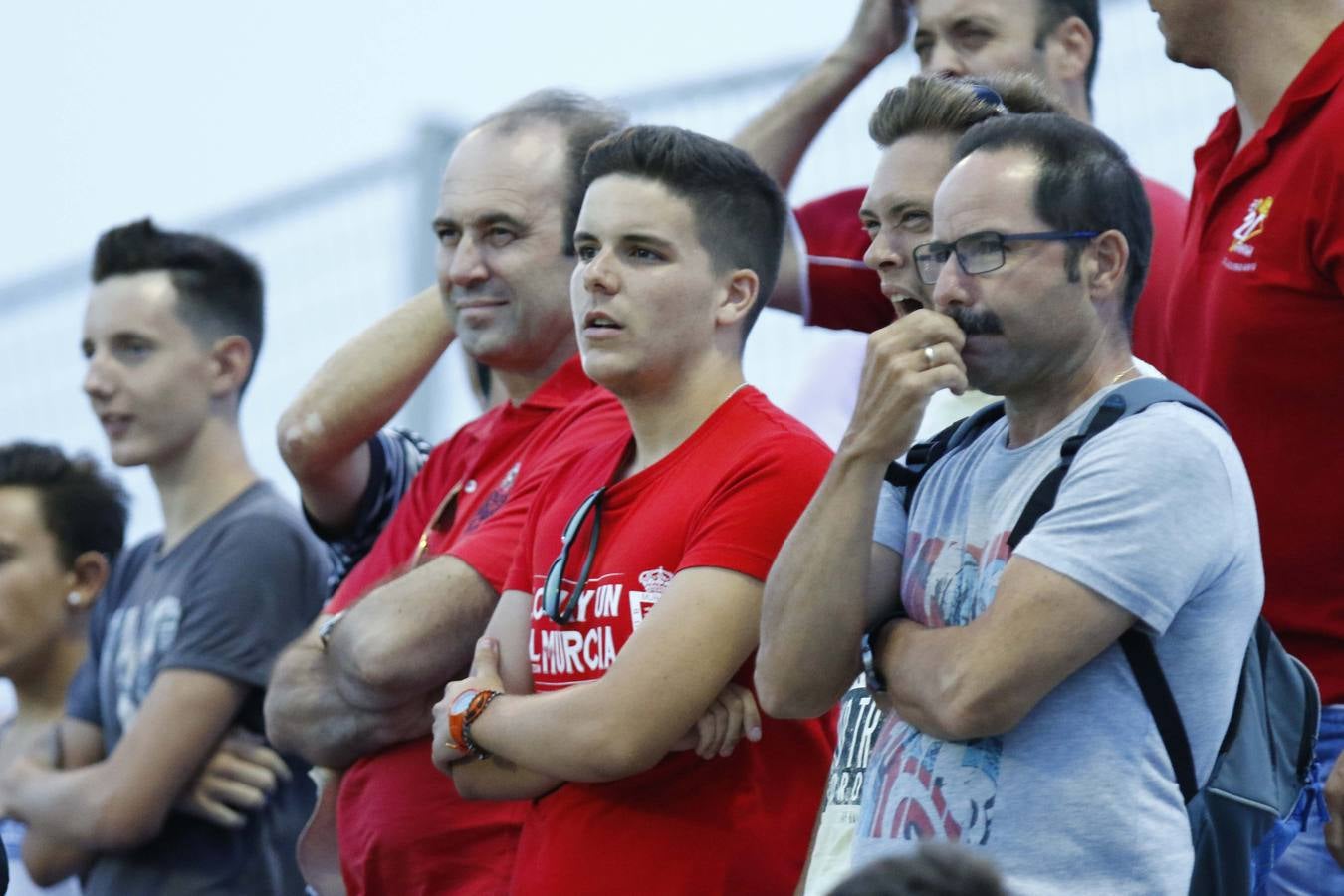 Las imágenes del derbi de pretemporada entre el Real Murcia y el Cartagena
