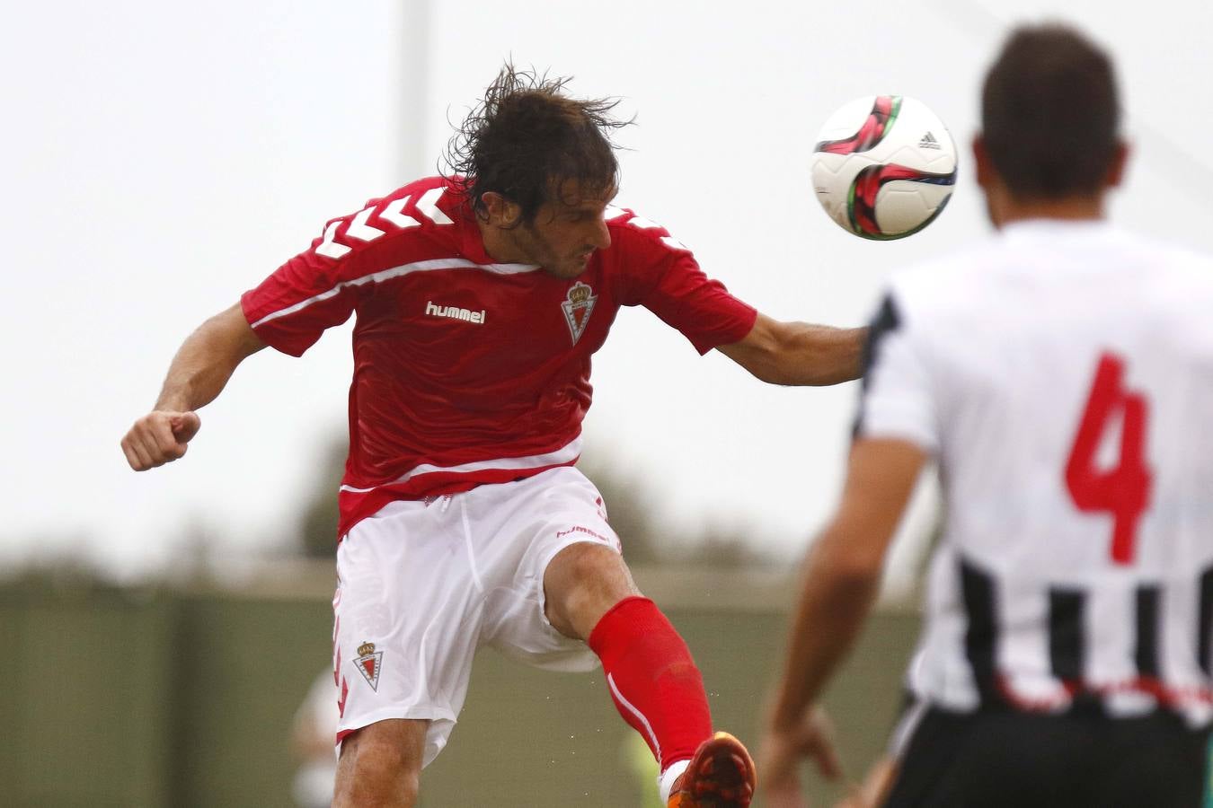 Las imágenes del derbi de pretemporada entre el Real Murcia y el Cartagena