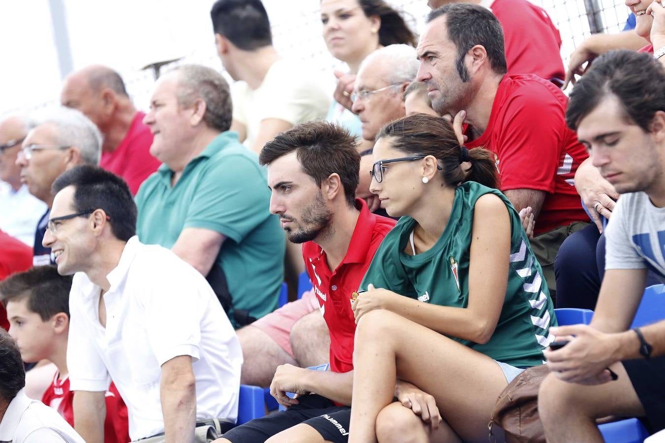 Las imágenes del derbi de pretemporada entre el Real Murcia y el Cartagena