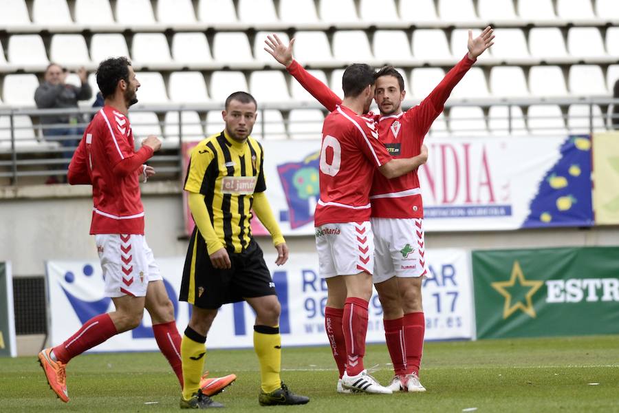 Galería de la victoria del Murcia ante el San Roque (4-1)