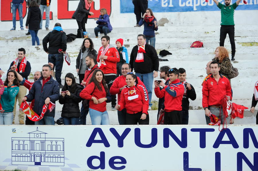 Las mejores imágenes de la victoria del Murcia ante el Linares (0-1)