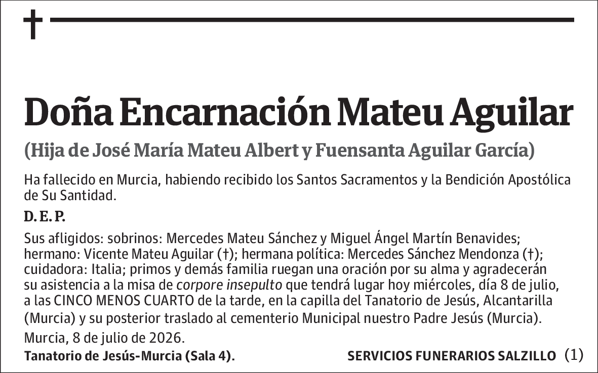 Encarnación Mateu Aguilar