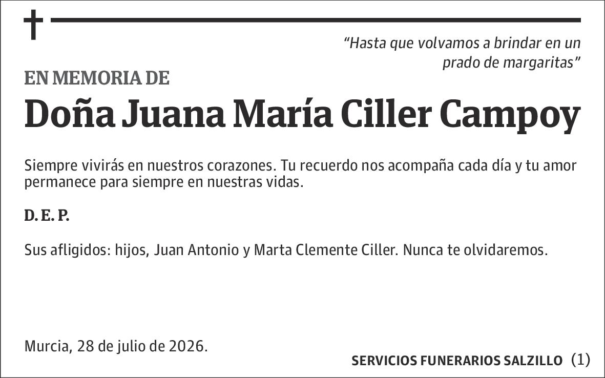 Juana María Ciller Campoy