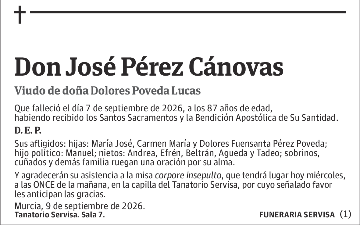 José Pérez Cánovas