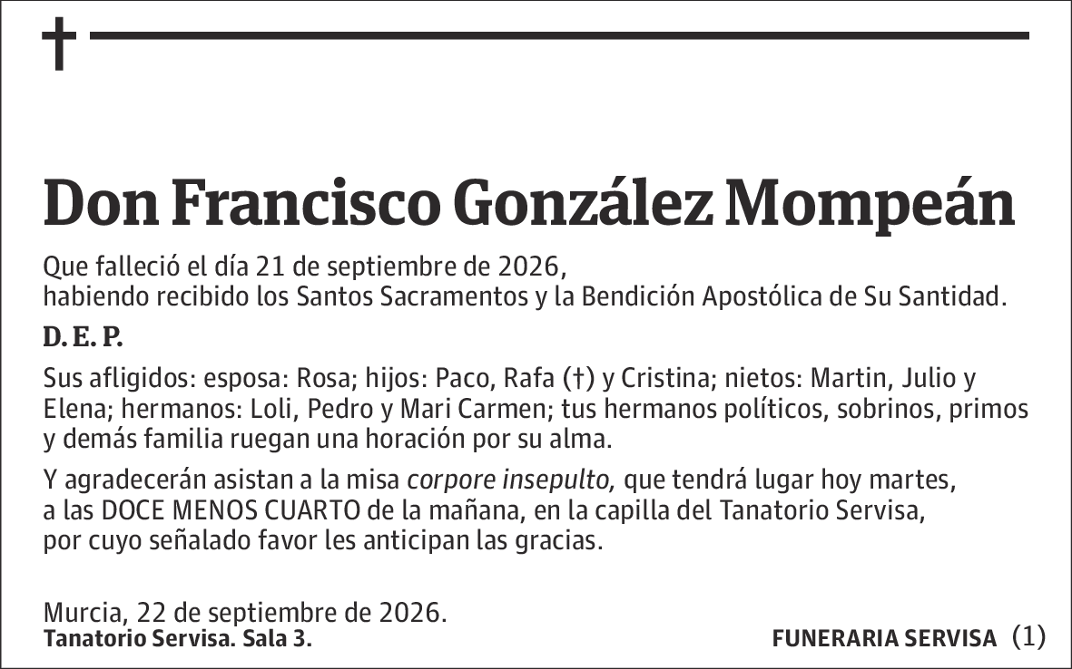Francisco González Mompeán