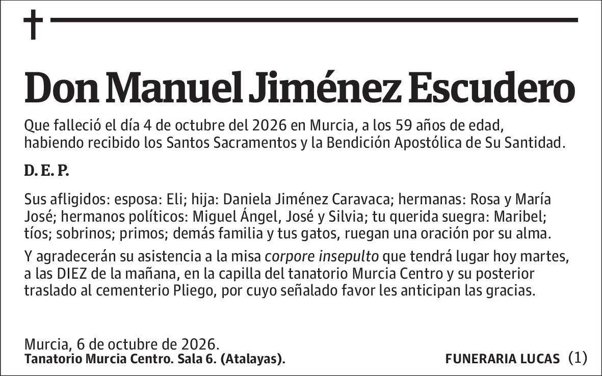 Manuel Jiménez Escudero