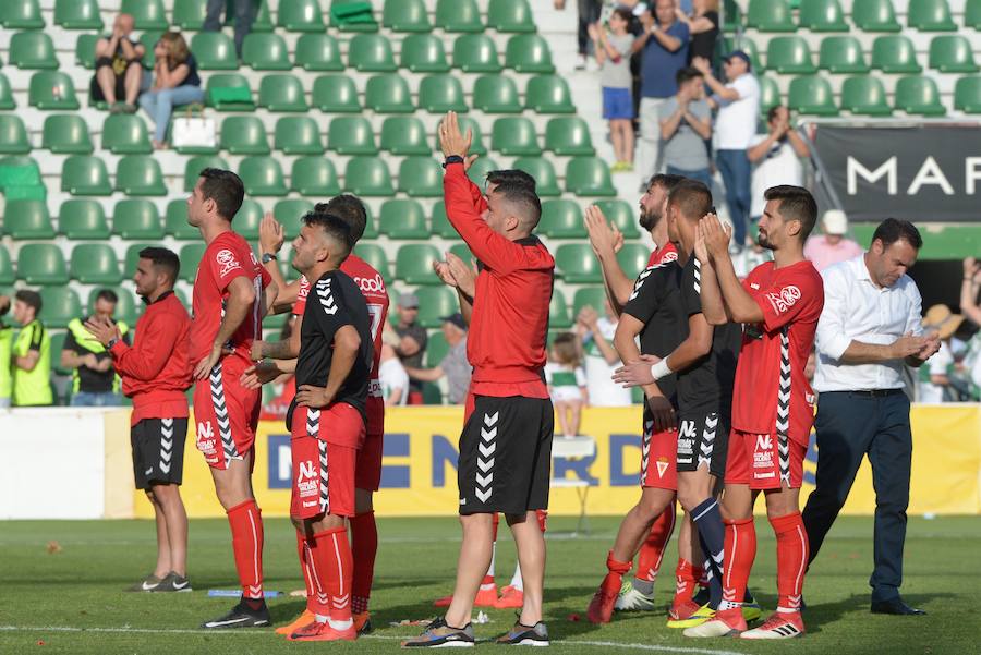 El Real Murcia dice adiós al 'playoff' tras caer en Elche (3-2)