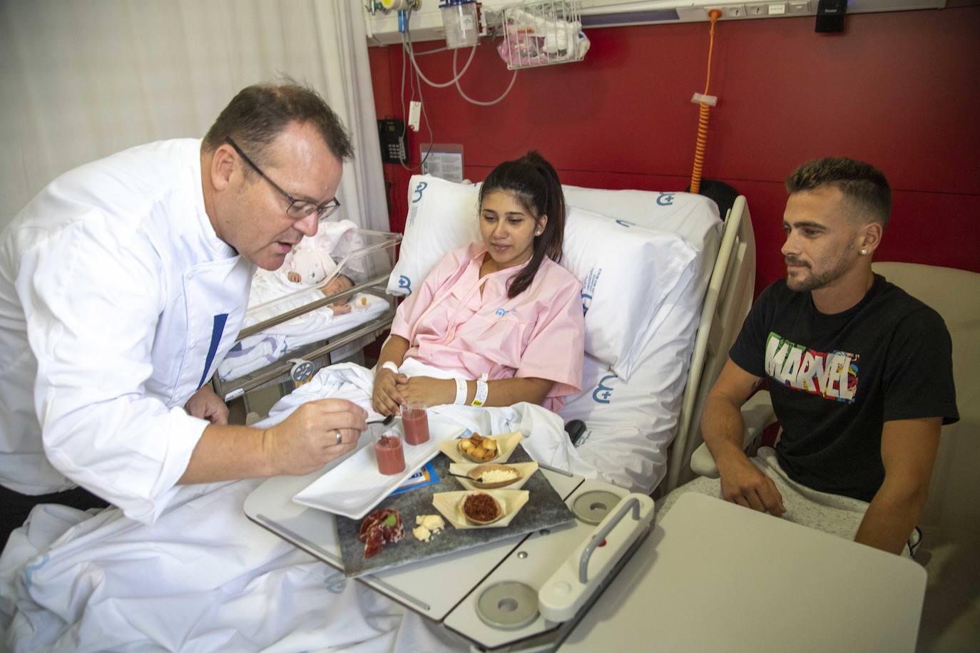 De tapas Michelin en el hospital