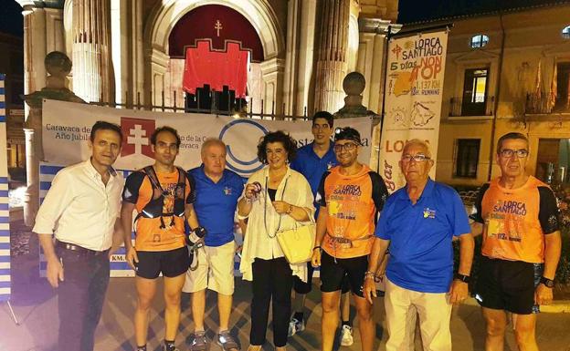 La carrera Non stop Lorca-Santiago promociona el Año Jubilar