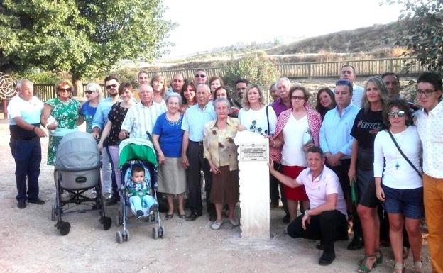 El parque y la balsa de Los Royos llevan el nombre de Antonio García Marín ‘El Bullas’